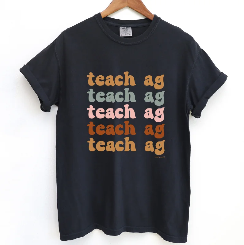 Groovy Teach Ag ComfortWash/ComfortColor T-Shirt (S-4XL) - Multiple Colors!