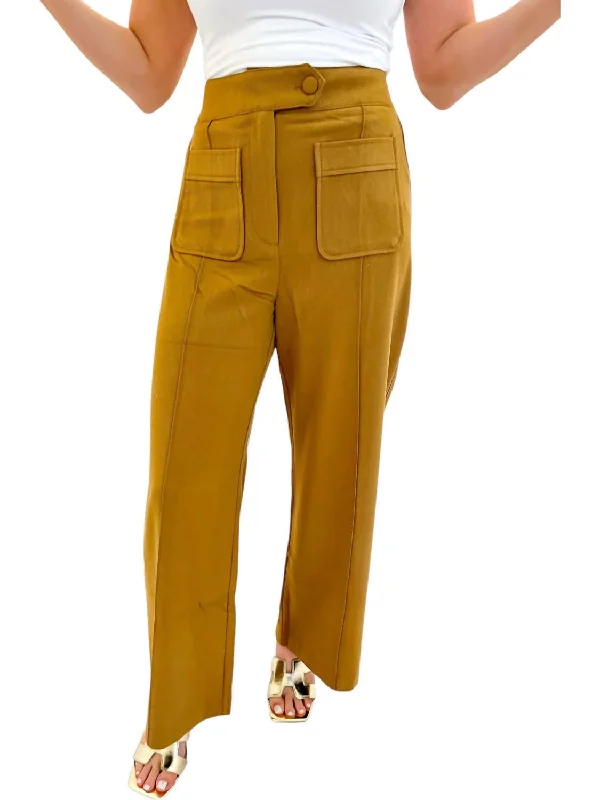 Jerry Trouser Pants In Camel