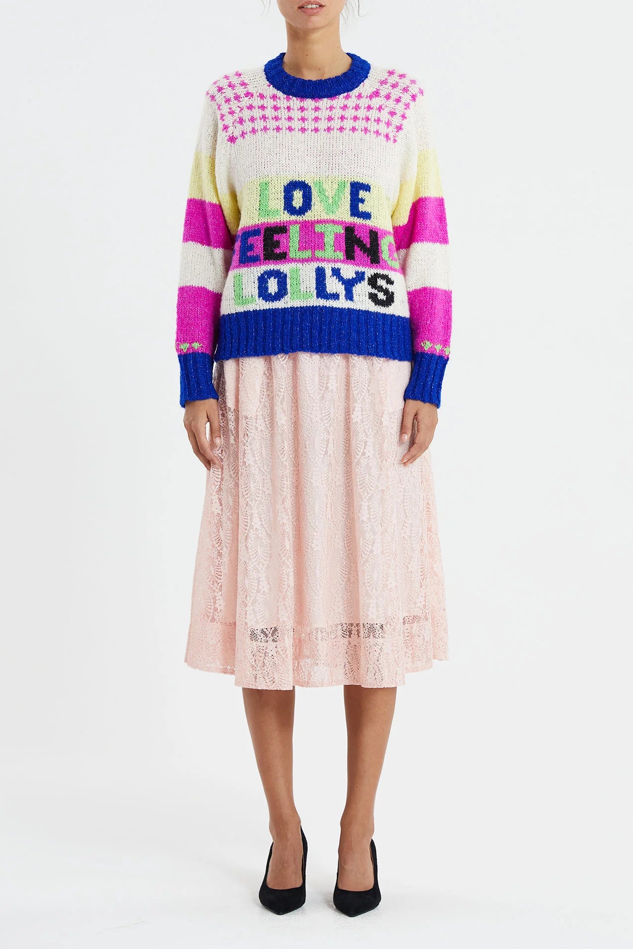 Lollys Laundry Logo Knit