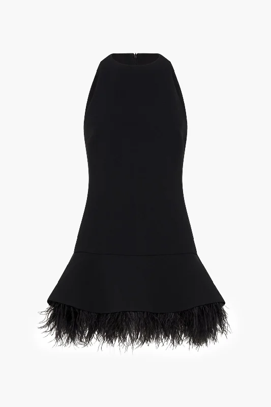 Fringe Sleeveless Mini Dress